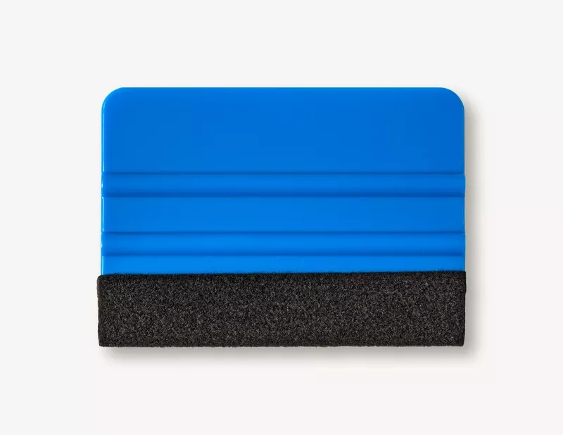 Rakel SoftBlue mit Filzkante