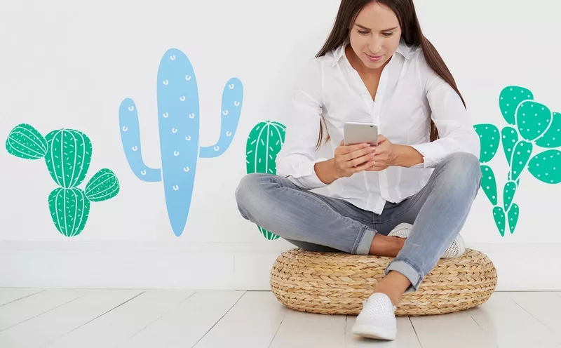 Wandtattoos mit Pflanzen & Bäumen