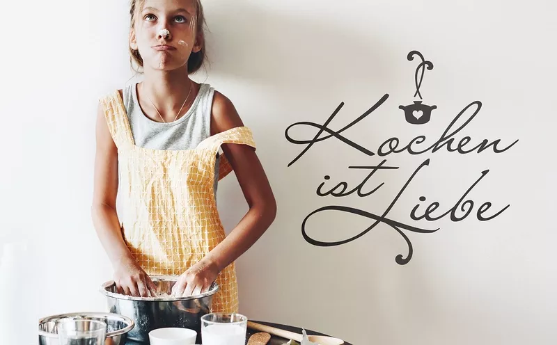 Wandtattoos zu Kochen & Backen