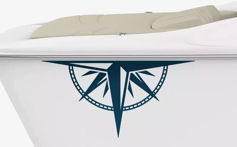 Nautik & Symbole als Bootsaufkleber