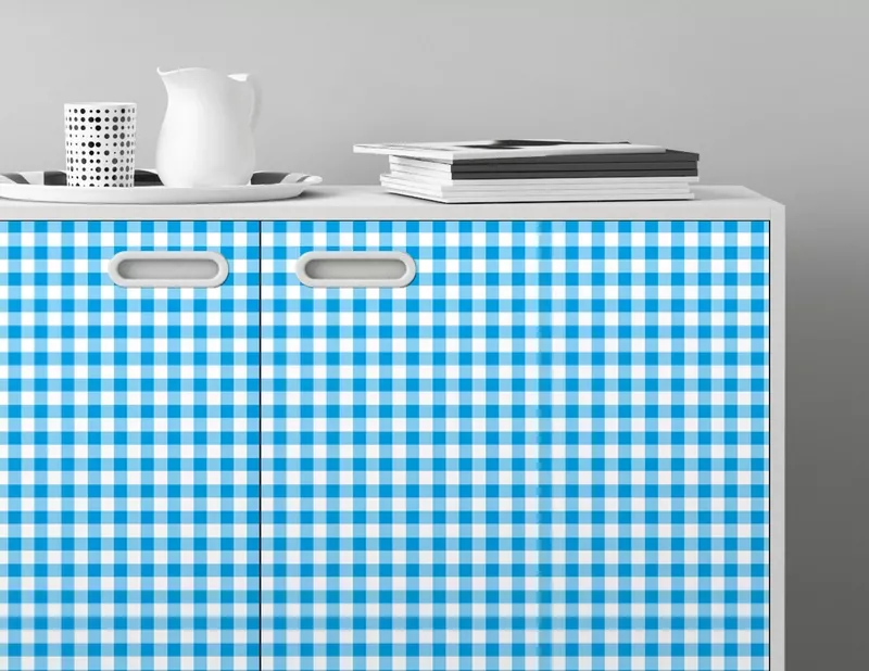 Möbel- & Dekofolie Kleinkariert