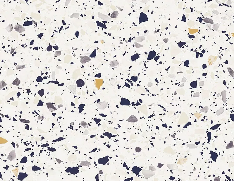 Möbelfolie Terrazzo Mixed Blue – Cover Styl NH10