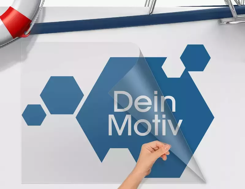 Bootsaufkleber plotten - Schritt 2