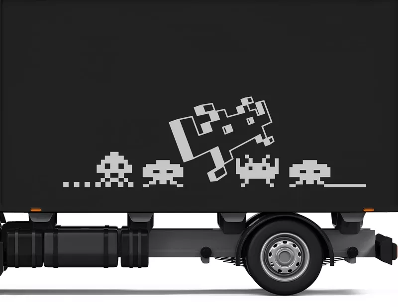 Autoaufkleber Galaxy Blaster