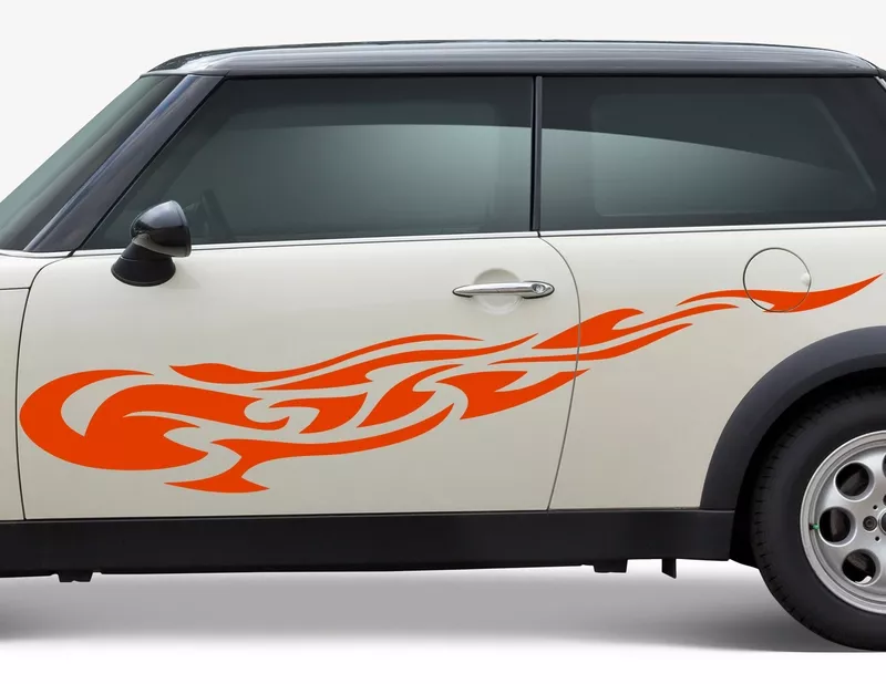 Autoaufkleber Hot-Fame-Flame