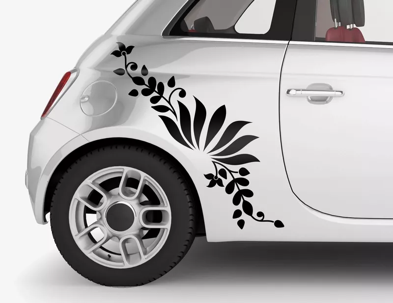 Autoaufkleber Wasserlilie Akemi