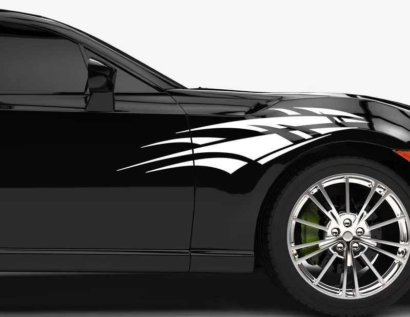 Autoaufkleber Porcupine Tribal