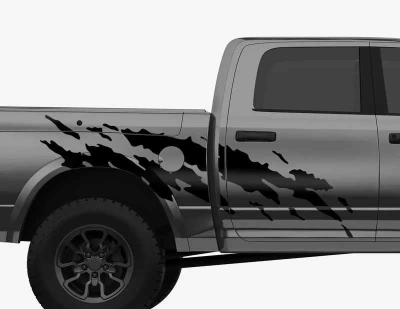 Autoaufkleber Rough Mode