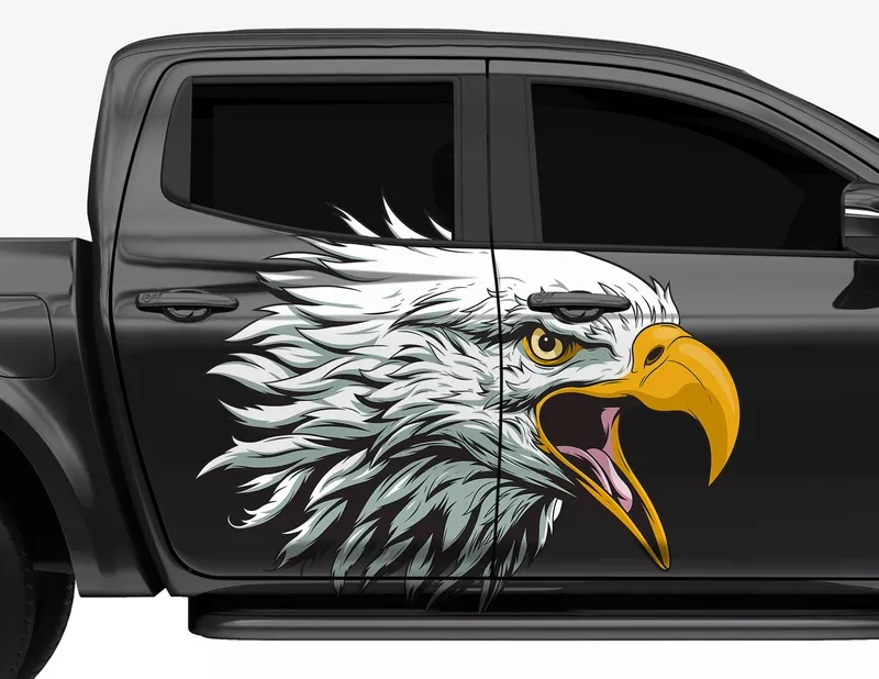 Autoaufkleber Weißkopfseeadler