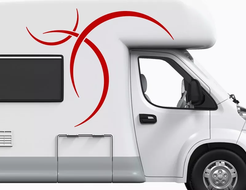 Autoaufkleber Mooncircle