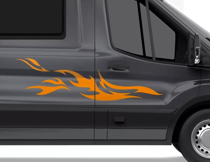 Autoaufkleber Solar Storm
