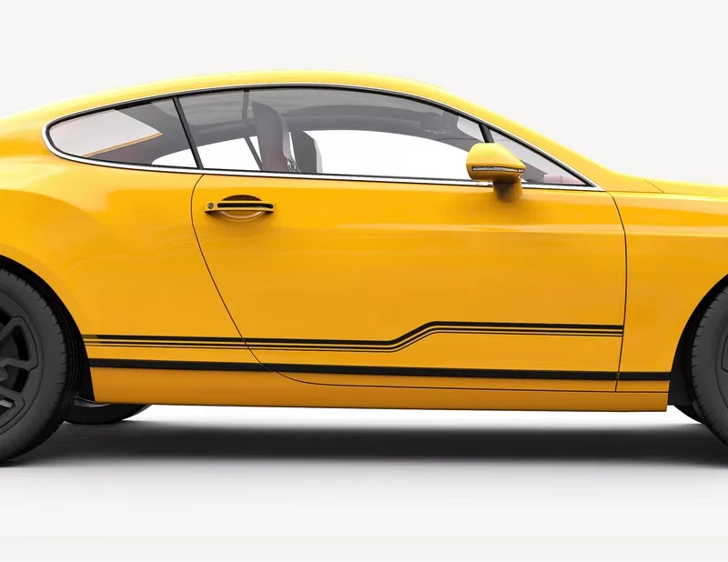 Autoaufkleber Classic Sport Stripes