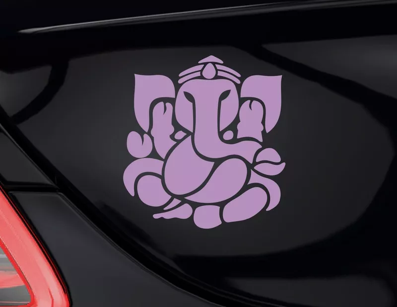 Autoaufkleber Ganesha