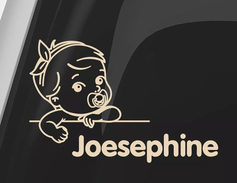 Autoaufkleber Hang on Babygirl