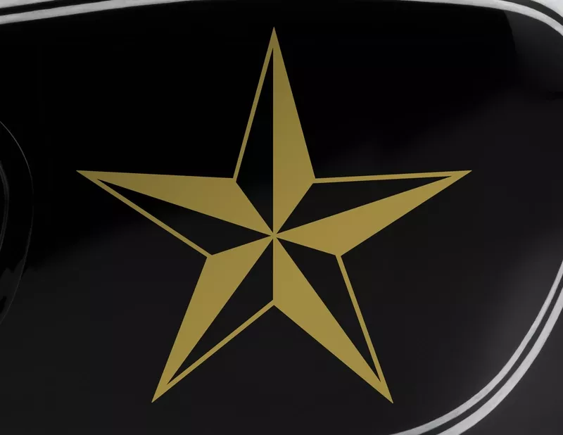 Motorradaufkleber Nautic Star