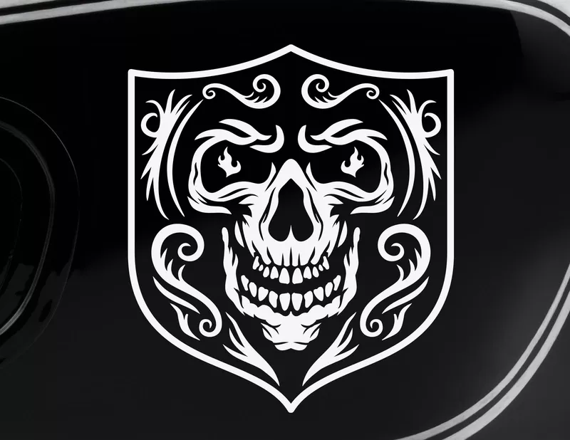 Motorradaufkleber Street Rebel