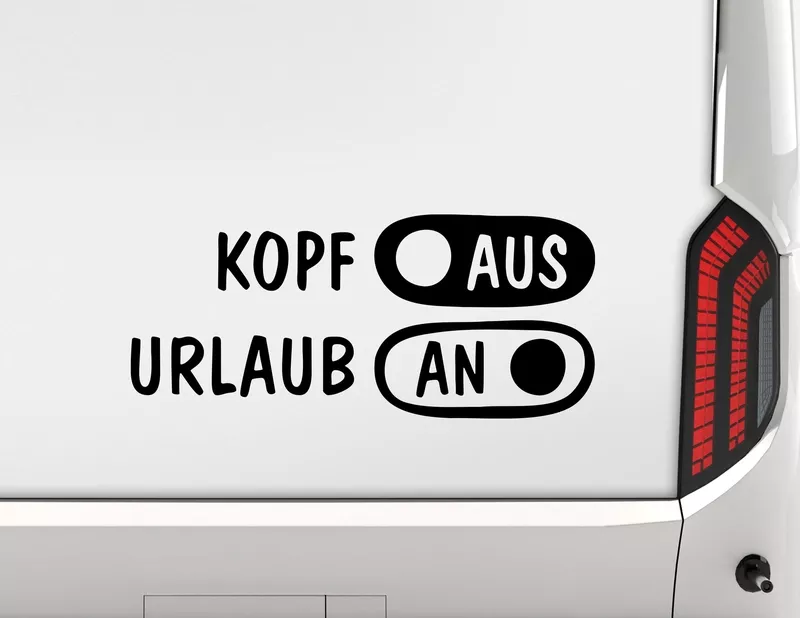 Kopf aus, Urlaub an