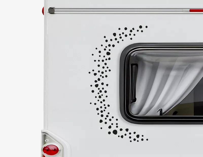 Autoaufkleber Dot Halo