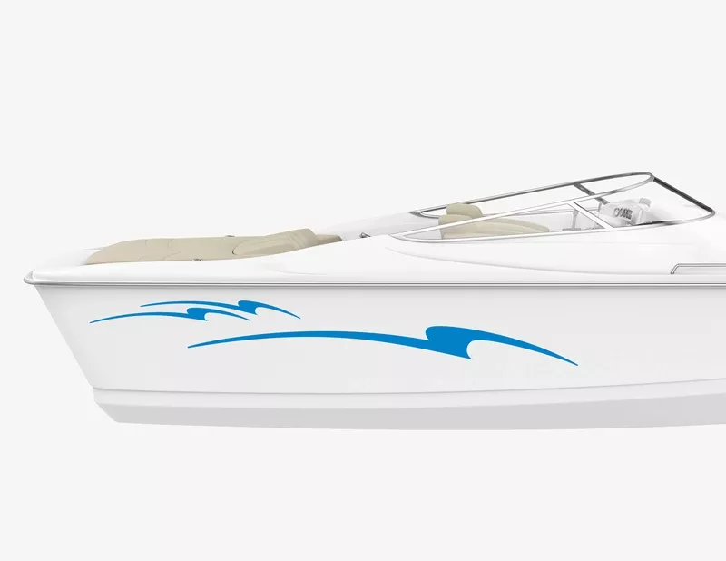 Bootsaufkleber Birds in the Sky