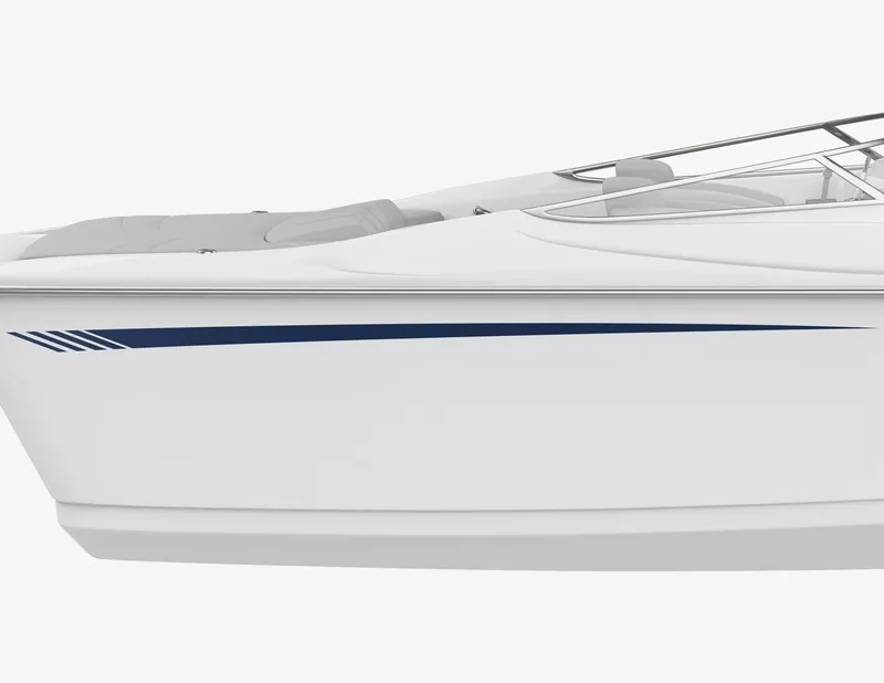 Bootsaufkleber Sports Body Stripe