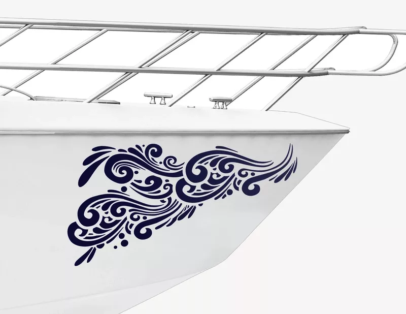 Bootsaufkleber Viva la Vida