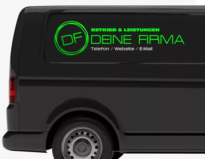 Autoaufkleber-Designer Moving Circles