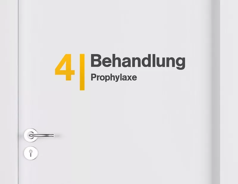 Aufkleber Deine Behandlung Design-Dash & Extra