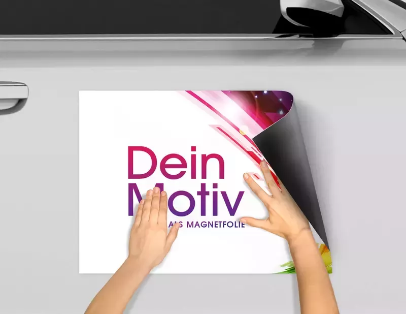 Magnetschilder mit eigenem Motiv - Schritt 2