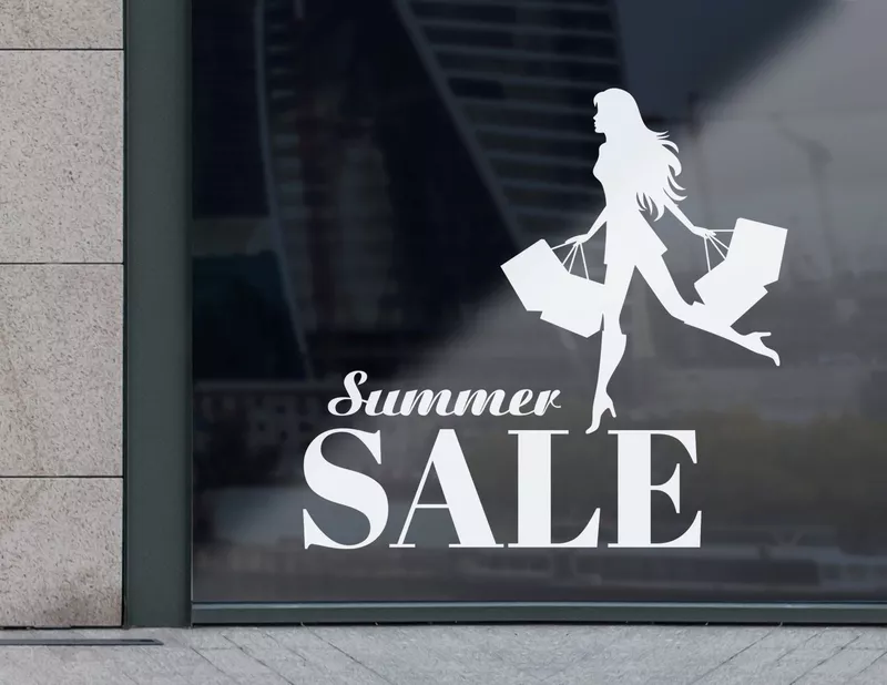 Aufkleber Summer Sale