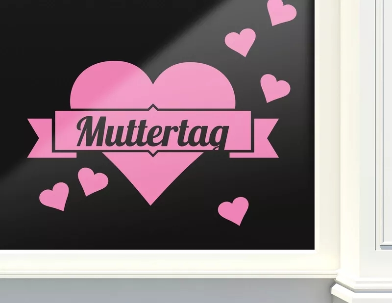 Aufkleber Muttertag