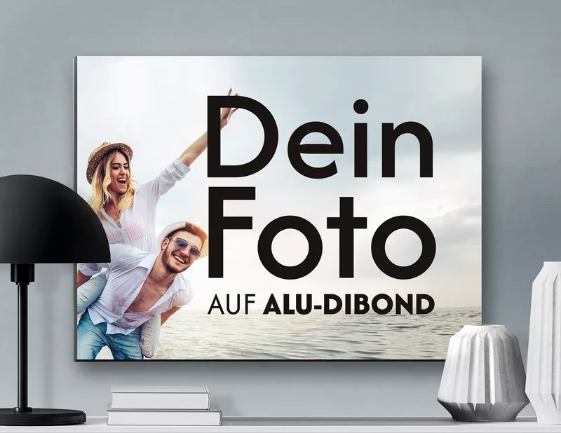 Dein Foto auf Alu-Dibond