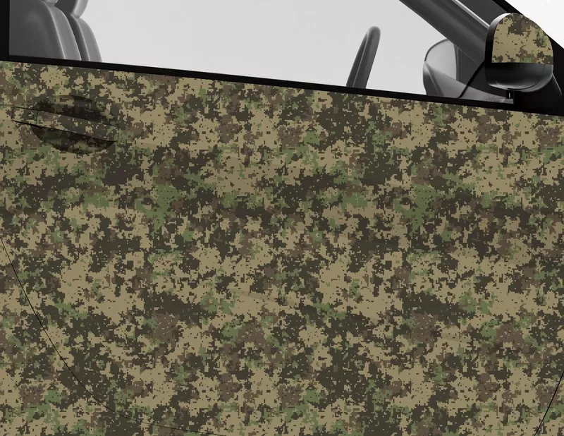 Car Wrapping Autofolie Digital Camouflage