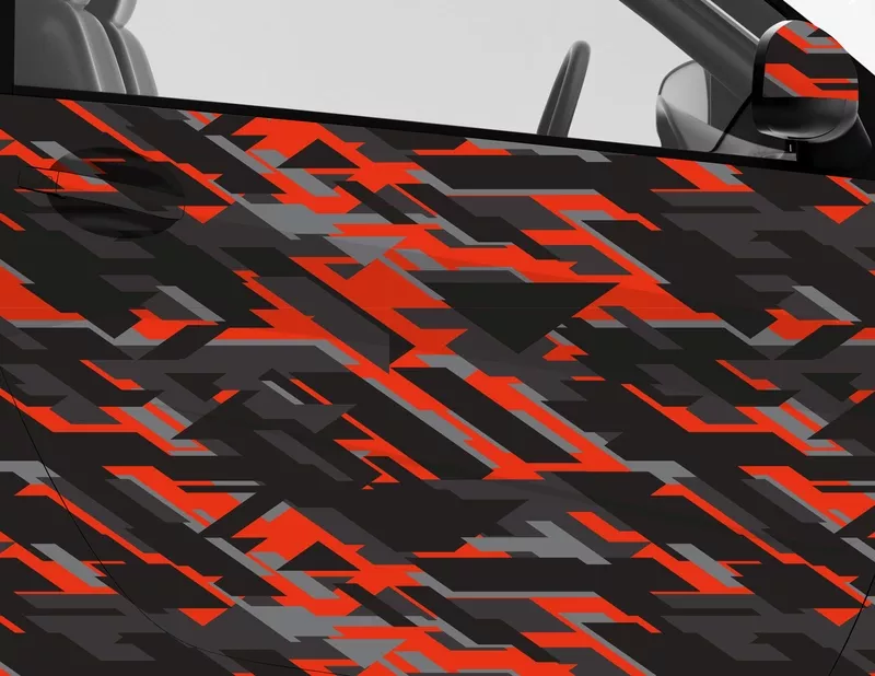 Car Wrapping Autofolie Vulcano Camo