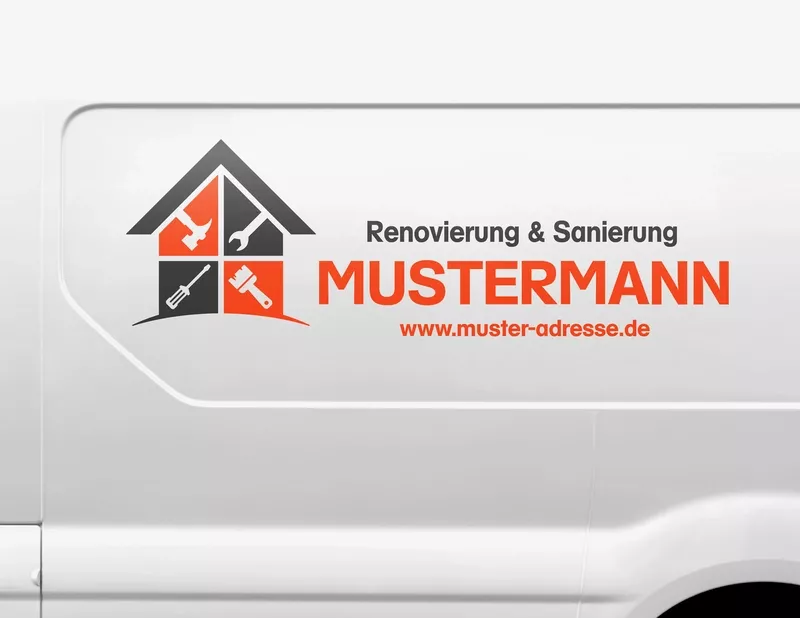 Autoaufkleber-Designer Handwerk Mobil