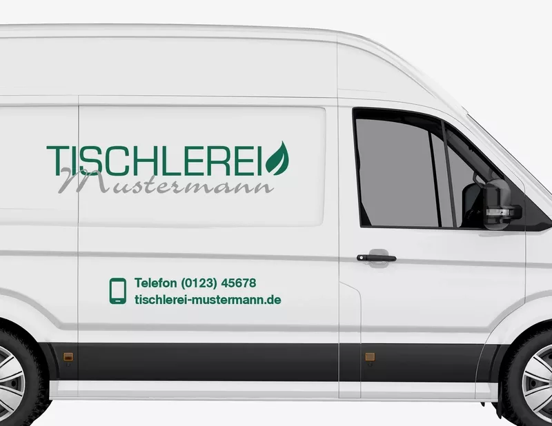 Autoaufkleber-Designer Deine Tischlerei