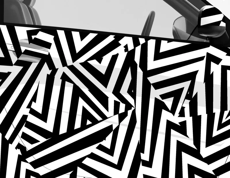 Car Wrapping Autofolie Phantom Stripe Camo