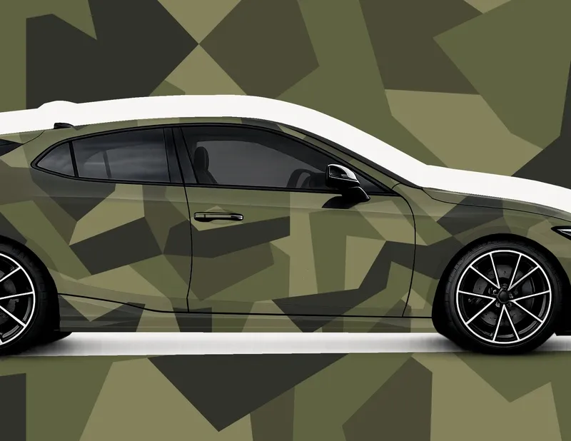 XXL Car-Wrapping Folie BattleGrid