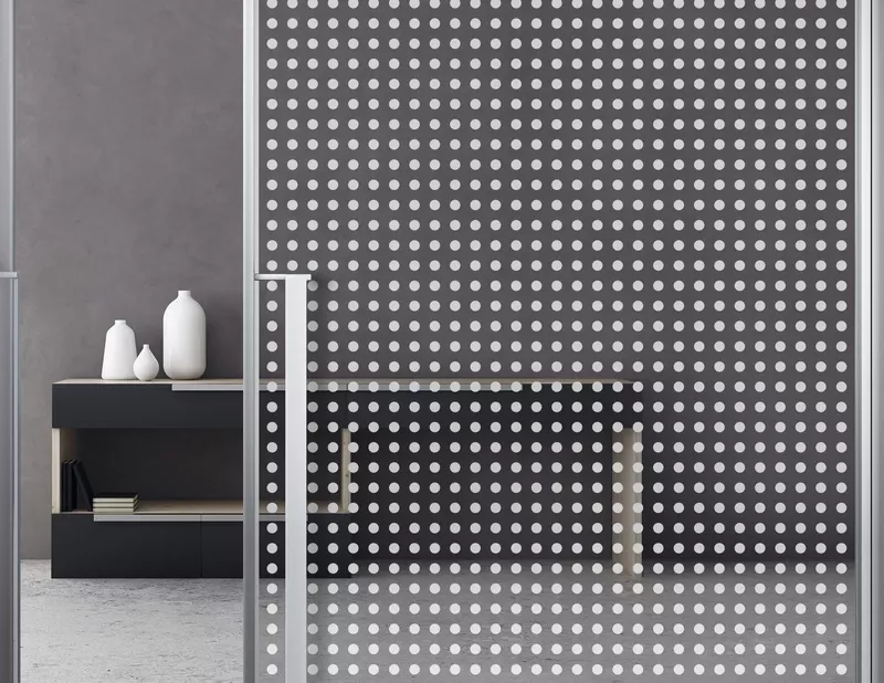 Milchglasfolie Dotsystem