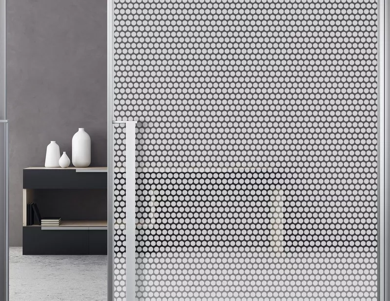 Milchglasfolie Lots of Dots