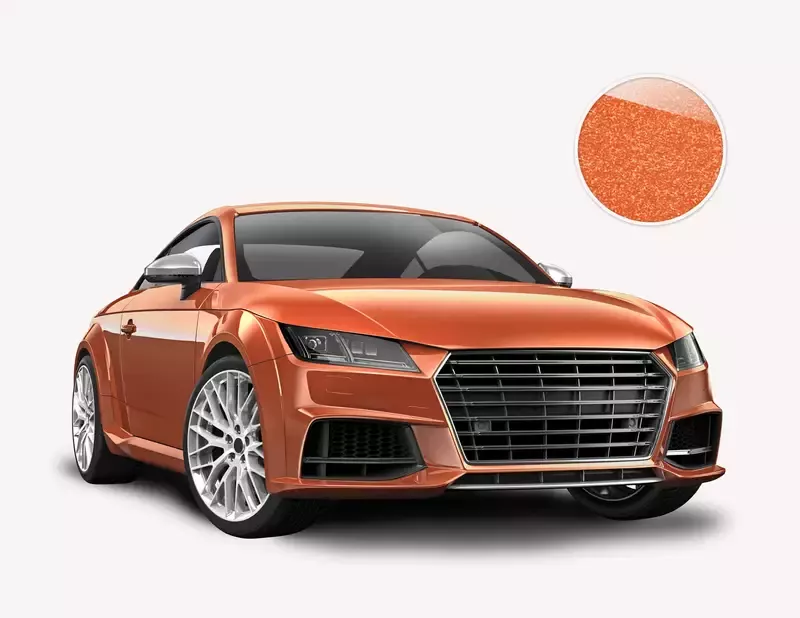 Car Wrapping Autofolie Sunset Shift Effekt glänzend