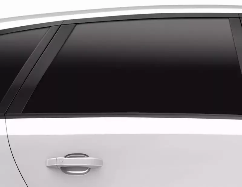 Autoscheiben-Tönungsfolie starke Tönung im Zuschnitt