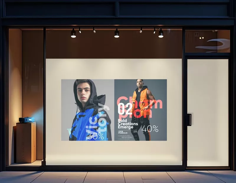 Milchglas-Rückprojektionsfolie im Zuschnitt