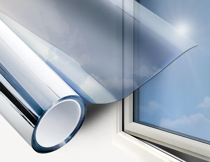 Sonnenschutzfolie SilverPro Light im Zuschnitt
