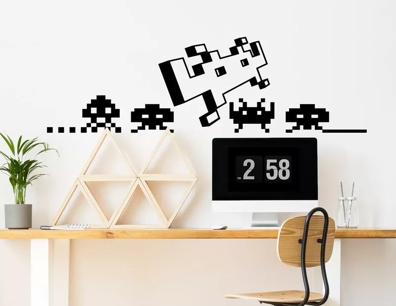 Wandtattoo Galaxy-Blaster