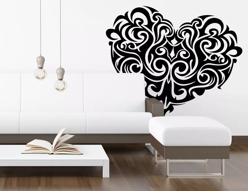 Wandtattoo Tribalheart