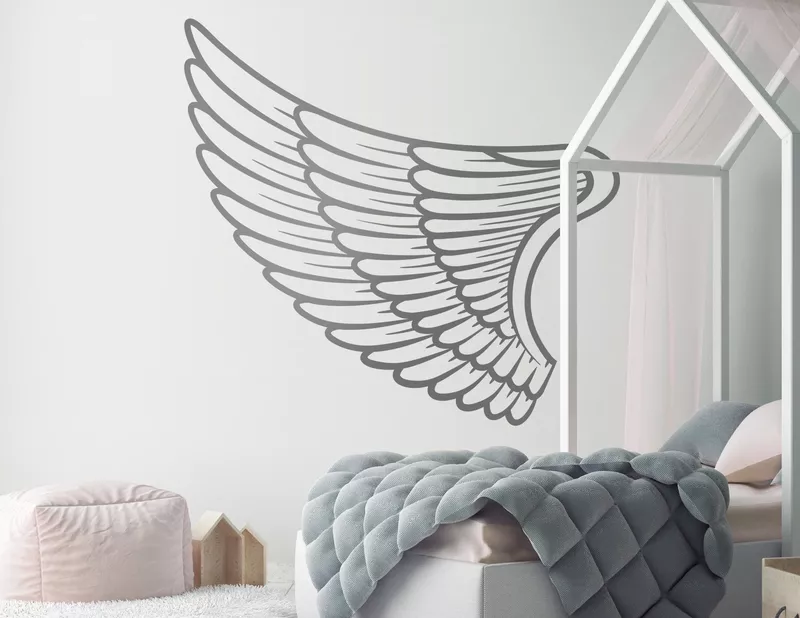 Wandtattoo Angel Wings