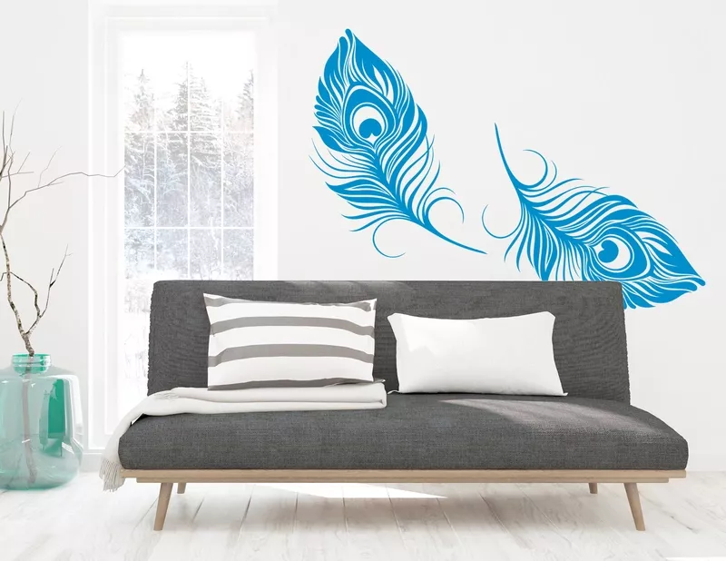 Wandtattoo Pfau Magie