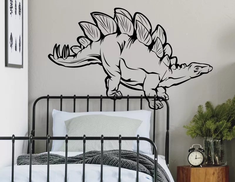 Wandtattoo Stegosaurus Tegos