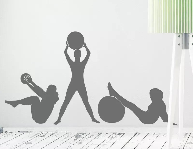 Wandtattoo Gymnastik #4