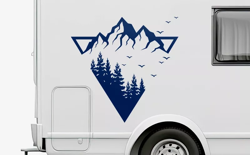 Berge & Natur Aufkleber